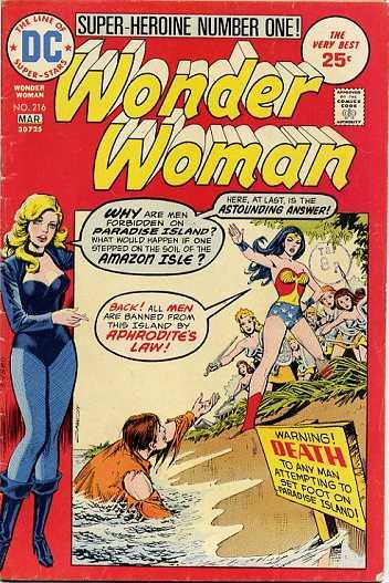 Wonder Woman #216 (1975) Comic Books Wonder Woman
