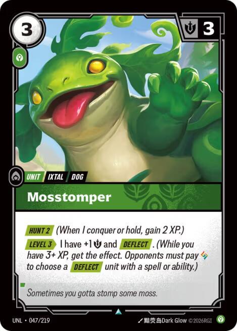 Mosstomper front