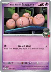 Team Rocket's Exeggcute #77