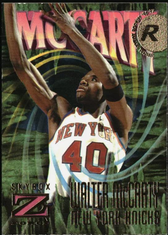 Walter McCarty #157 Basketball Cards 1997 Skybox Z Force