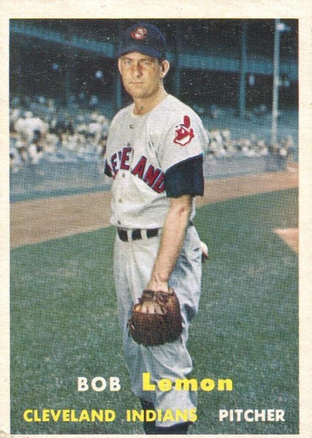Bob Lemon #120 Baseball Cards 1957 Topps