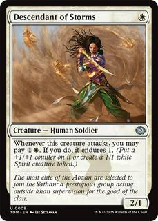 Descendant of Storms