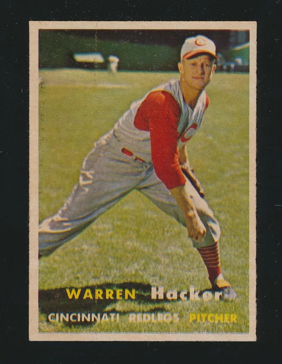 Warren Hacker (1957 Topps)