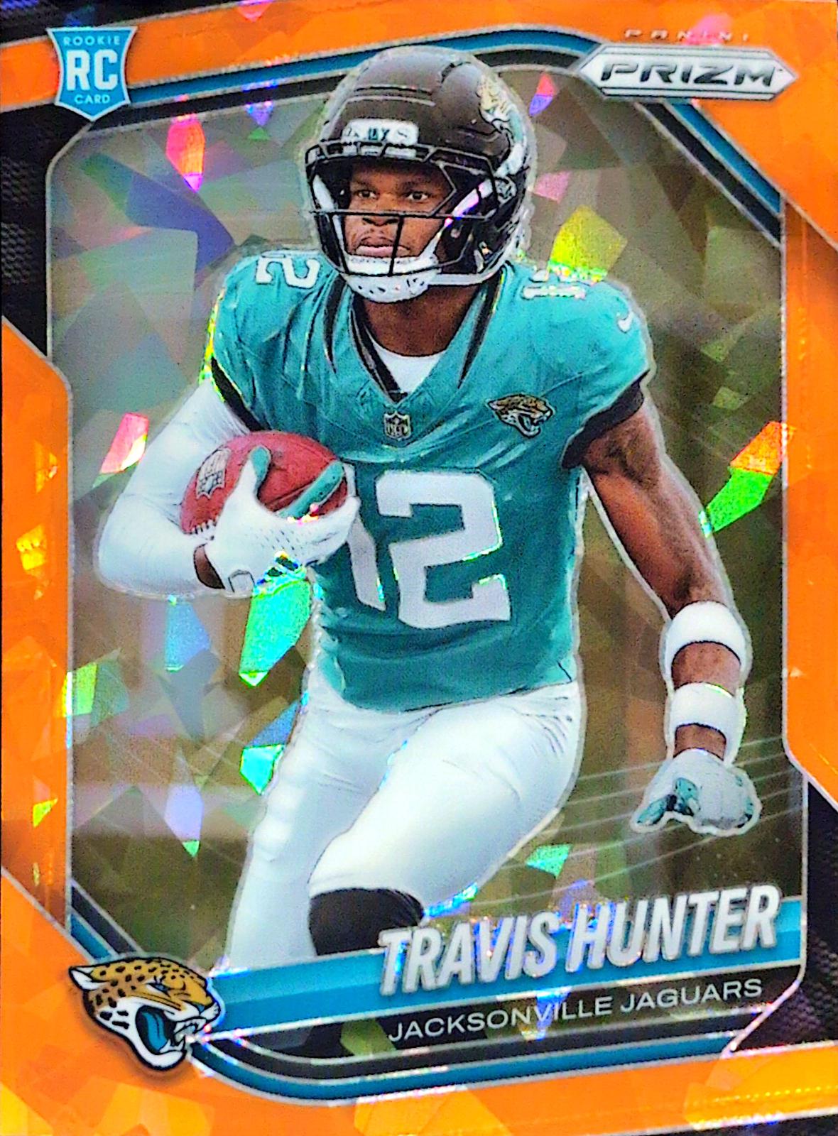 Travis Hunter [Orange Ice] #301 Prices | 2025 Panini Prizm