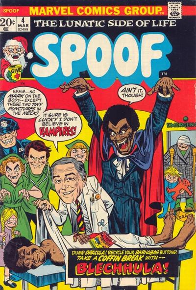 Spoof #4 (1973) Comic Books Spoof (Marvel)