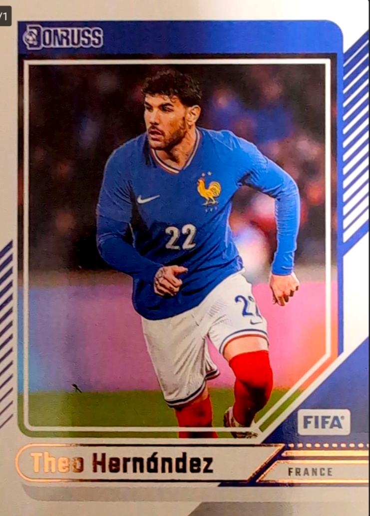 Theo Hernandez #110 2024 Panini Donruss Soccer