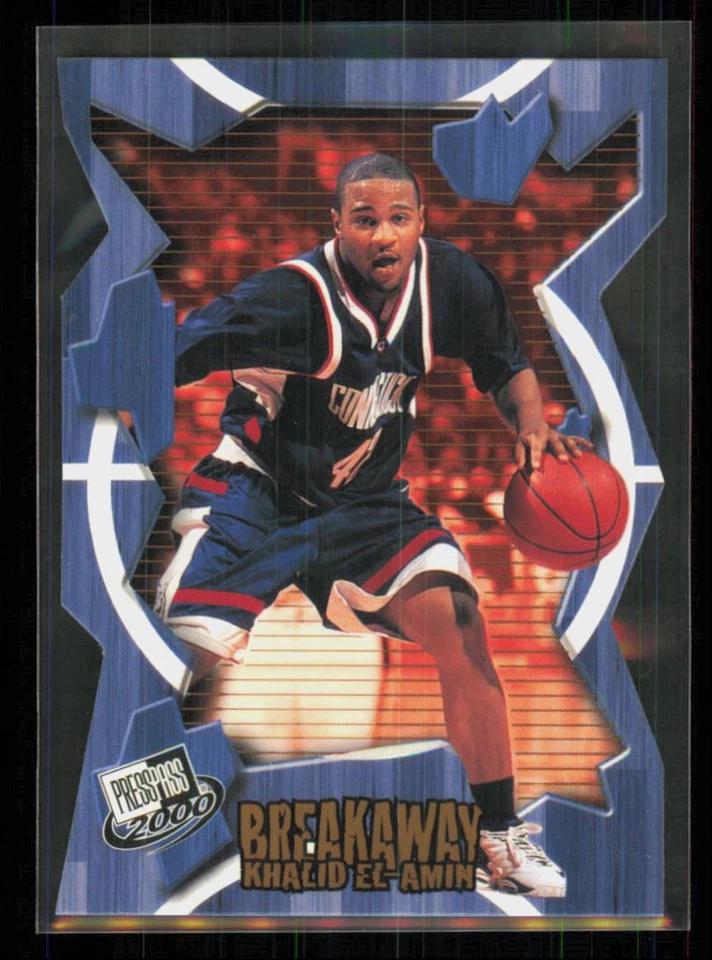 Khalid El-Amin #BA20 1999 Press Pass Basketball