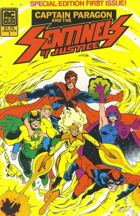 Captain Paragon And The Sentinels Of Justice #1 (1985) Comic Books Captain Paragon and the Sentinels of Justice