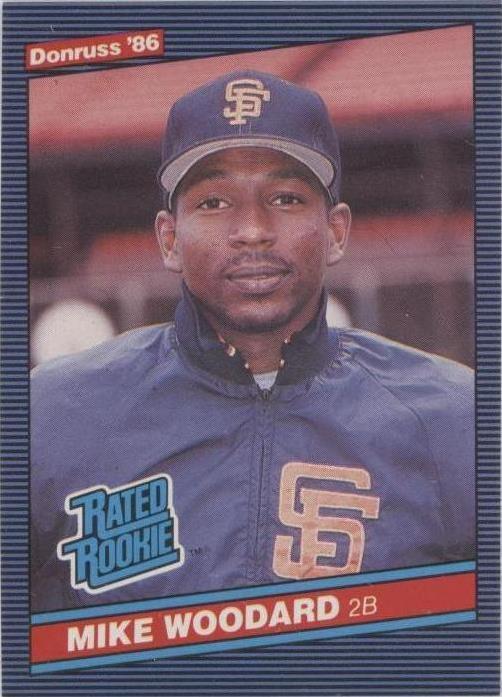 Mike Woodard #46 Baseball Cards 1986 Donruss
