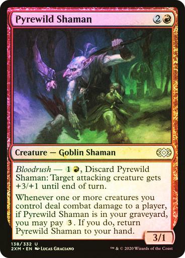 Tap to enlarge Pyrewild Shaman – Foil, Magic Double Masters
