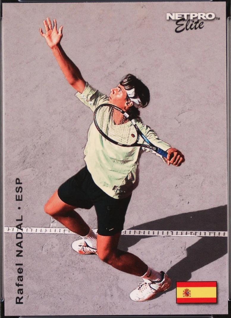 Rafael Nadal #19 Tennis Cards 2003 NetPro Elite 2000