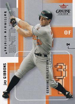 Jay Gibbons #86 2004 Fleer Genuine Insider Baseball