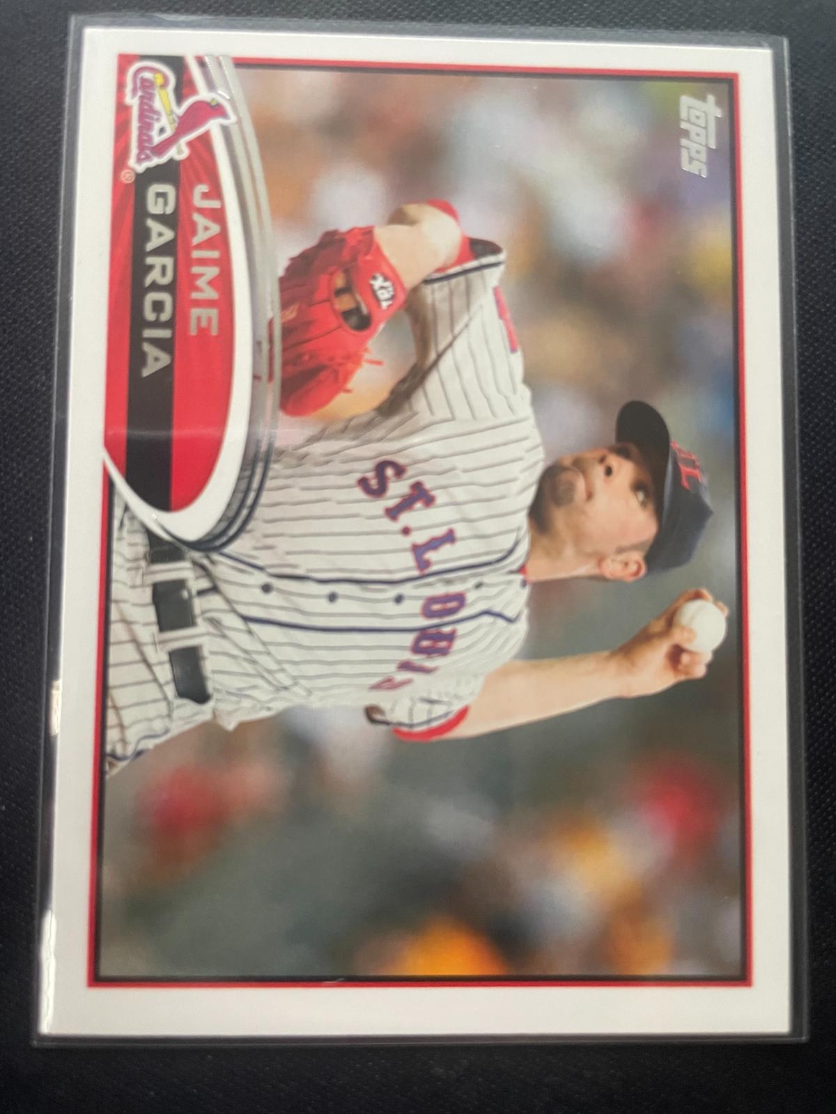 Jaime Garcia #3 Baseball Cards 2012 Topps
