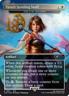 Yuna's Sending Staff - Staff Of The Storyteller