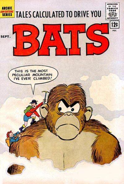 Tales Calculated To Drive You Bats #6 (1962) Comic Books Tales Calculated To Drive You Bats