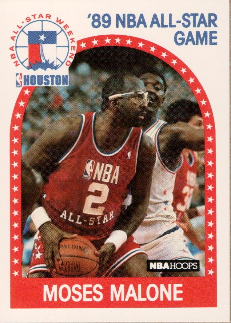 Moses Malone #84 1989 Hoops Basketball