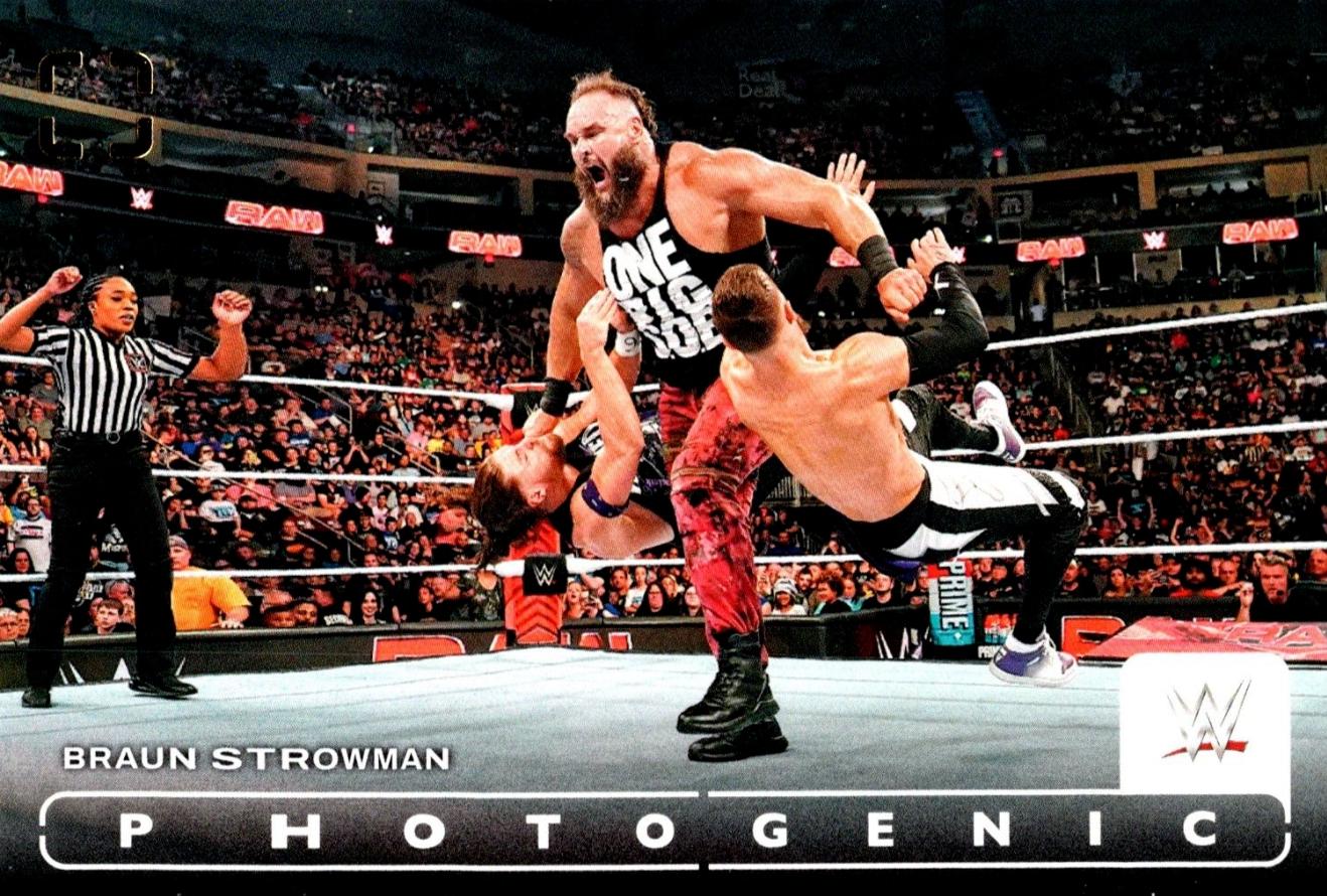 Braun Strowman #1 Wrestling Cards 2024 Panini PhotoGenic WWE