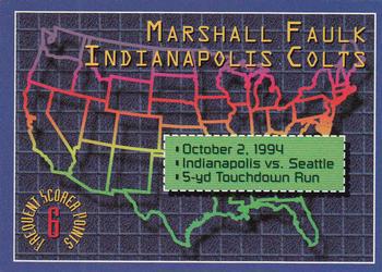 Marshall Faulk #4 1994 Stadium Club Football Frequent Scorer Points