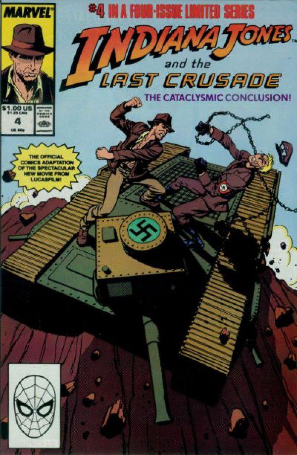 Indiana Jones and the Last Crusade #4 (1989) Comic Books Indiana Jones And The Last Crusade