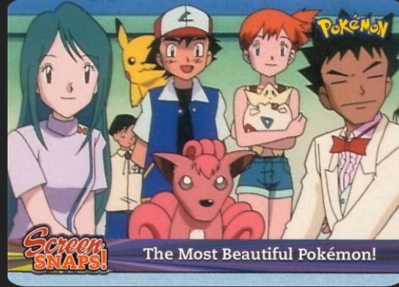 The Most Beautiful Pokemon! #Snap12 Pokemon 2001 Topps Johto Champions Episode