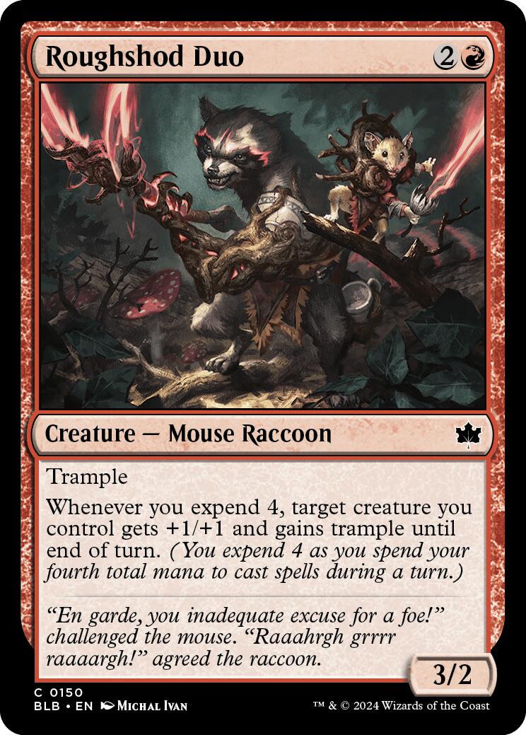 Roughshod Duo #150 Magic Bloomburrow
