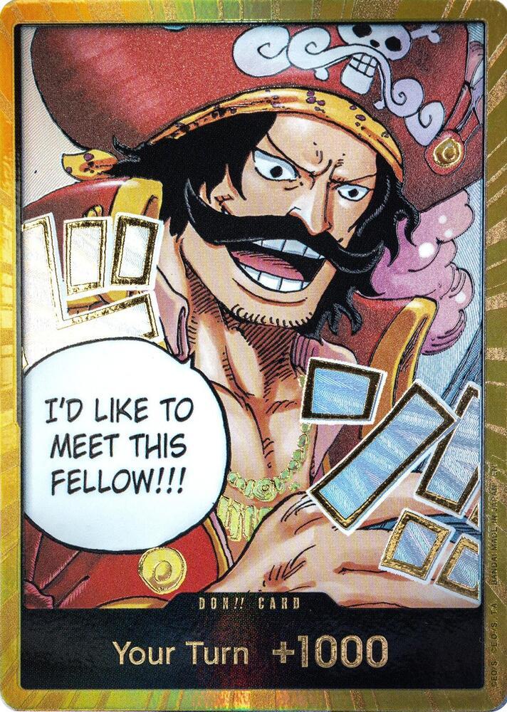 DON!! Card [Gold Alternate Art] Prices | One Piece Carrying on His