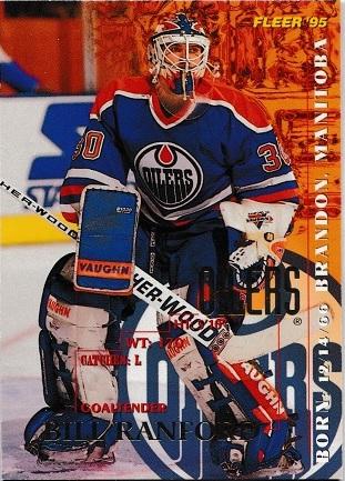 Bill Ranford #75 1994-95 Fleer Hockey
