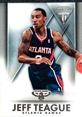 Jeff Teague #69 Basketball Cards 2013 Panini Titanium Prices