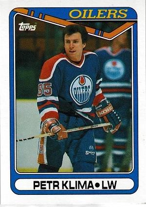 Petr Klima #85 Hockey Cards 1990 Topps