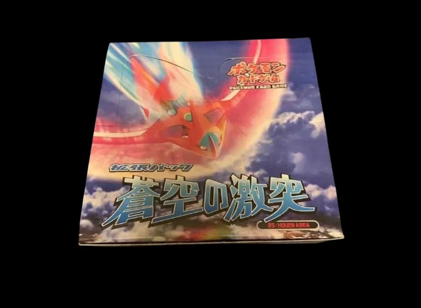 clash of the blue sky booster box Japanese Pokmon EX Deoxys Pack Sealed Vintage 1st Edition 2004 Hikaru V/VMAX cards Clash of the Blue Sky