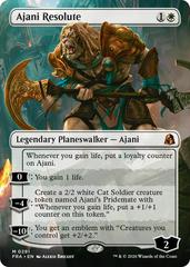 Ajani Resolute [Borderless Foil] #291