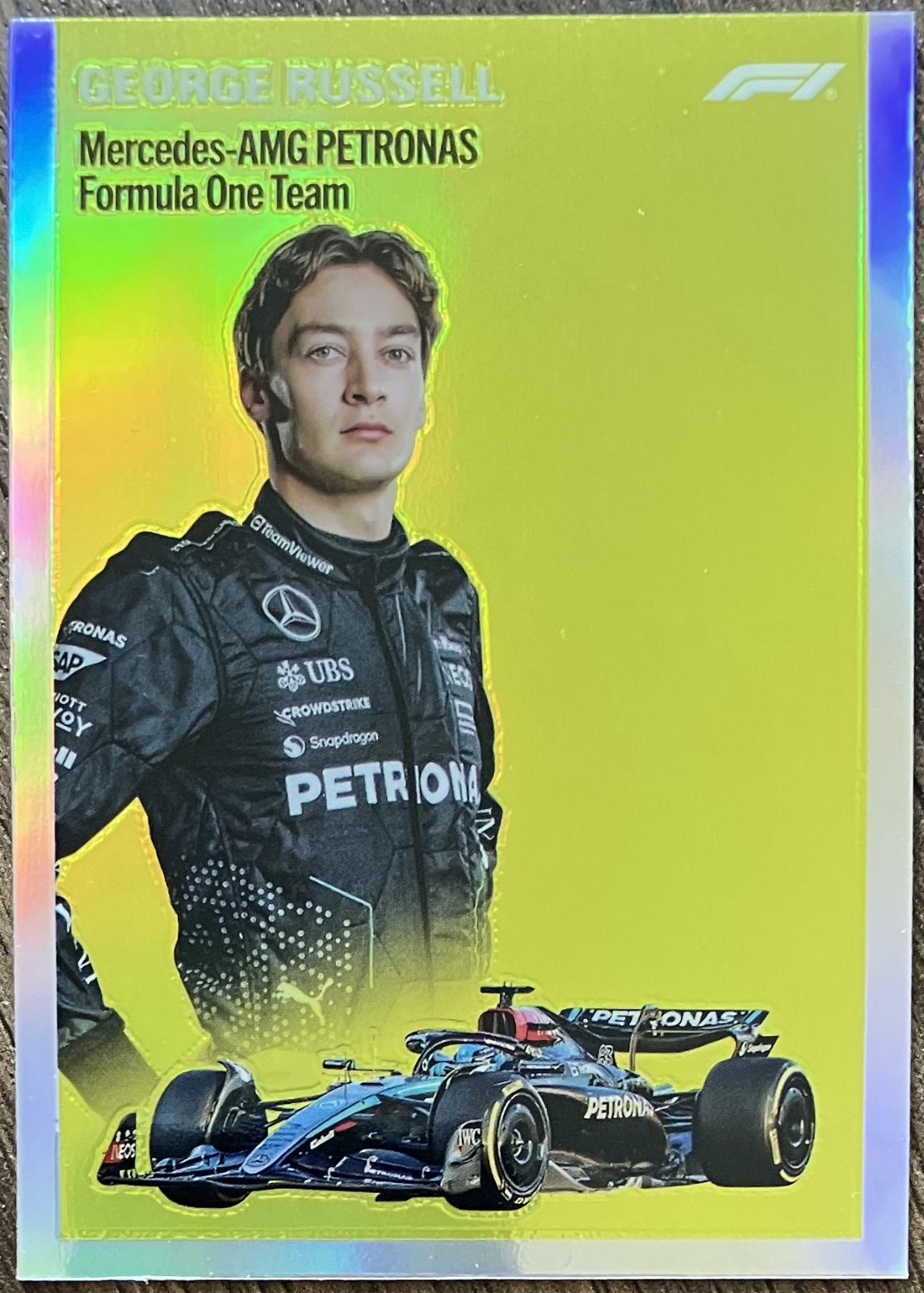 George Russell #1954-5 Prices | 2024 Topps Chrome Formula 1 1954 ...