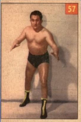 Sandor Kovacs #57 Wrestling Cards 1954 Parkhurst