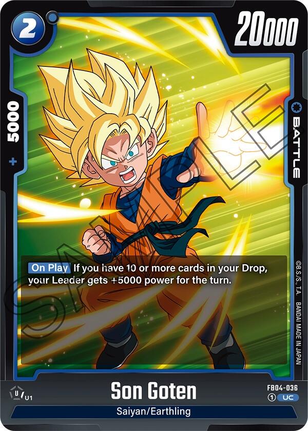 Son Goten FB04-036 Dragon Ball Fusion World Ultra Limit