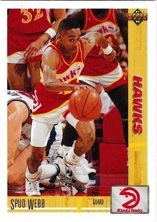 Spud Webb #251 Basketball Cards 1991 Upper Deck
