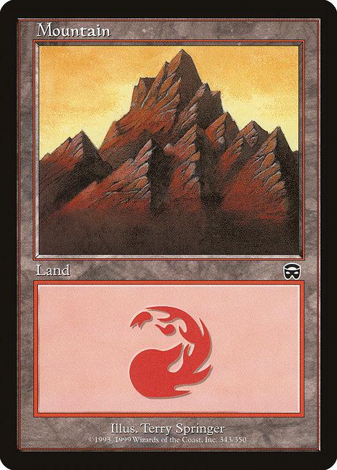 Mountain [A] (Magic Mercadian Masques)