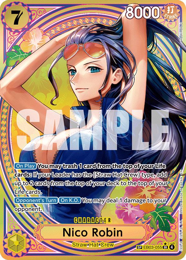 Nico Robin [SP] EB03-055 Prices | One Piece Extra Booster Heroines