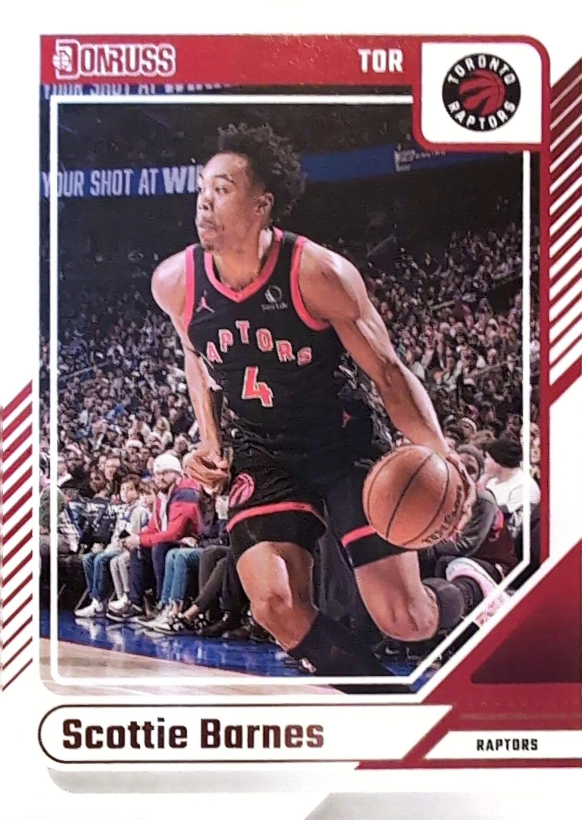 Scottie Barnes #153 Basketball Cards 2024 Panini Donruss
