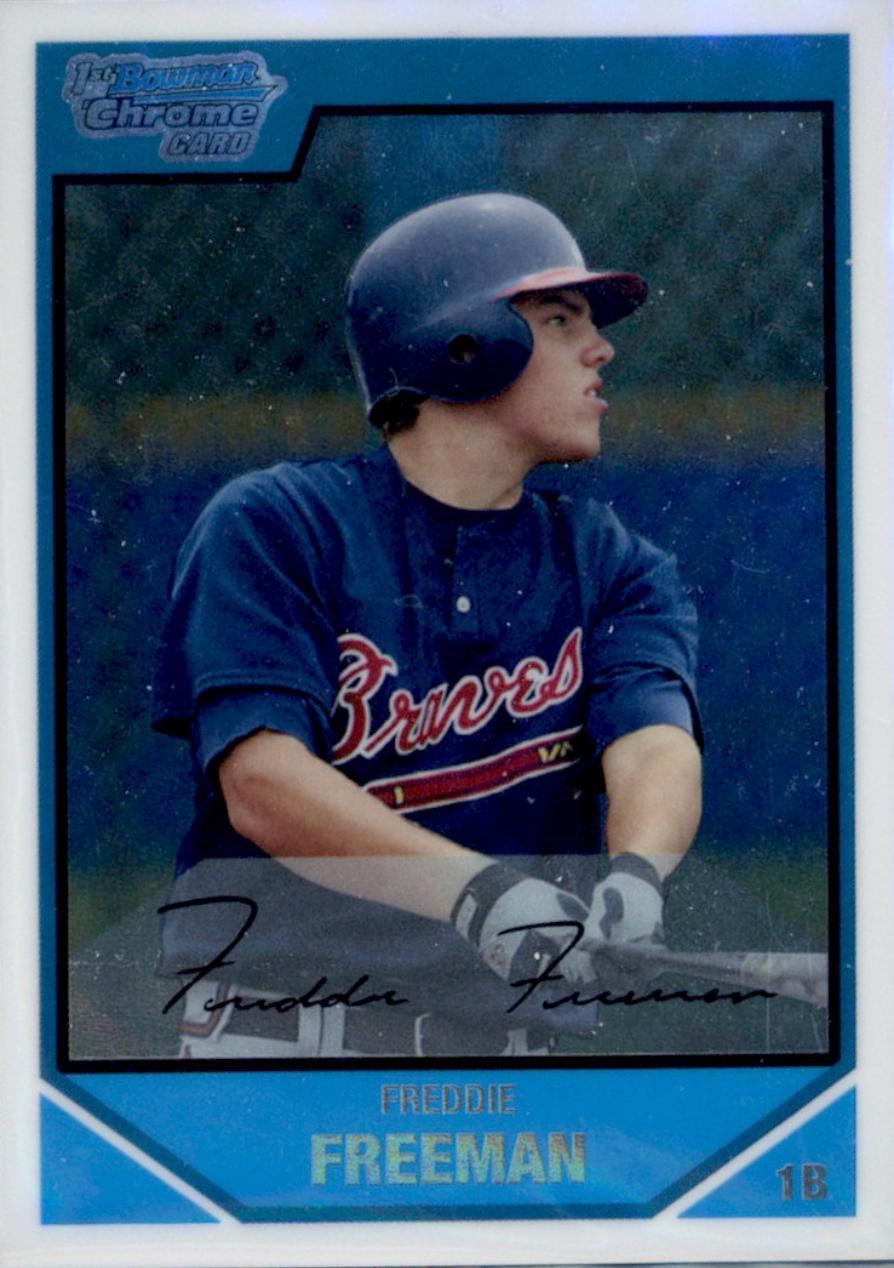 Freddie Freeman #BDPP12 Baseball Cards 2007 Bowman Chrome Draft Picks & Prospects