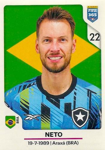 Neto #45 2026 Panini FIFA 365 Stickers