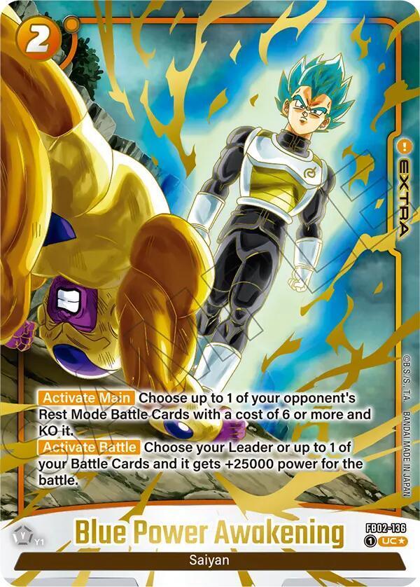 Blue Power Awakening FB02-136 Prices | Dragon Ball Fusion World