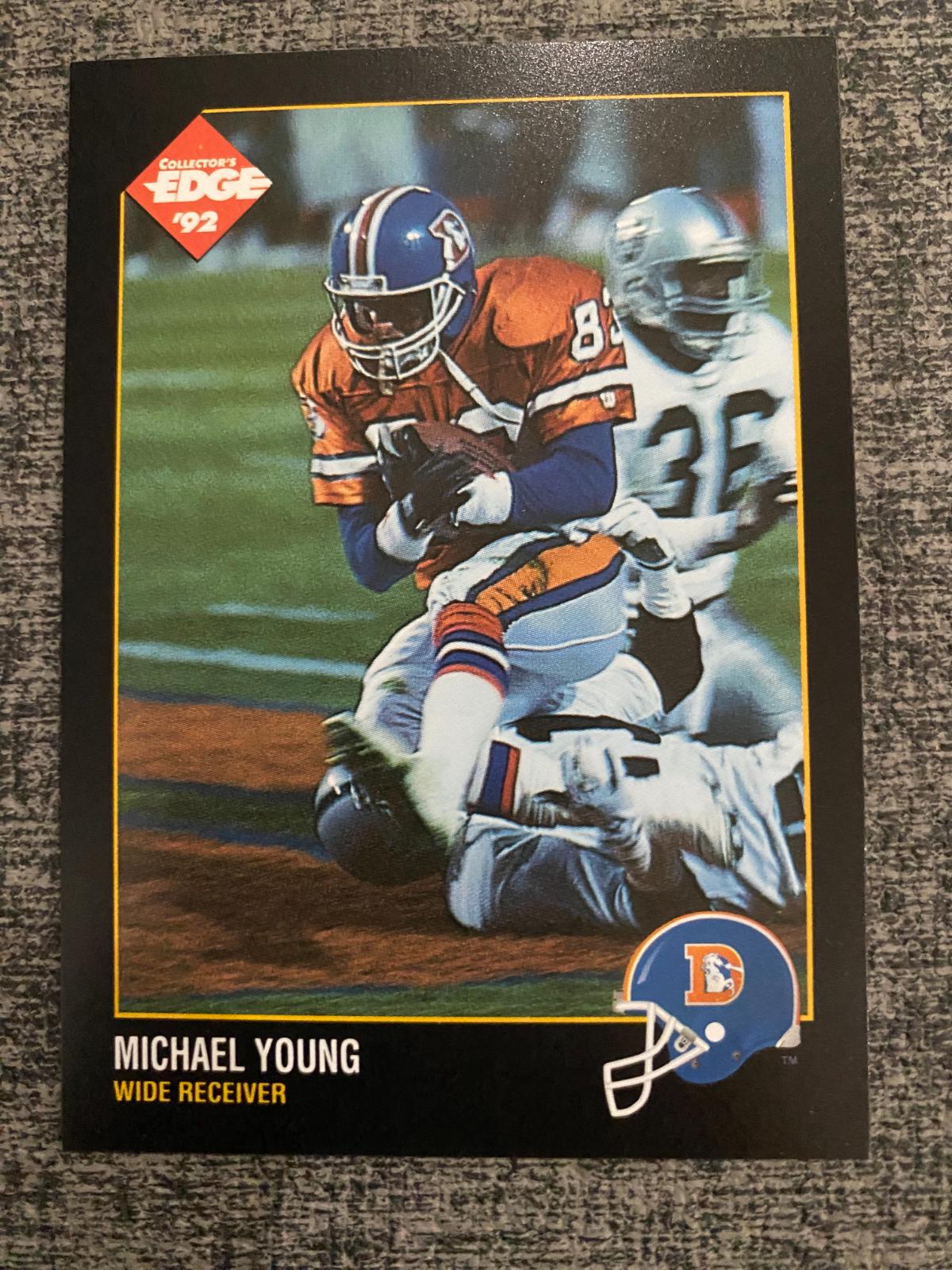 Michael Young #43 Football Cards 1992 Collector's Edge