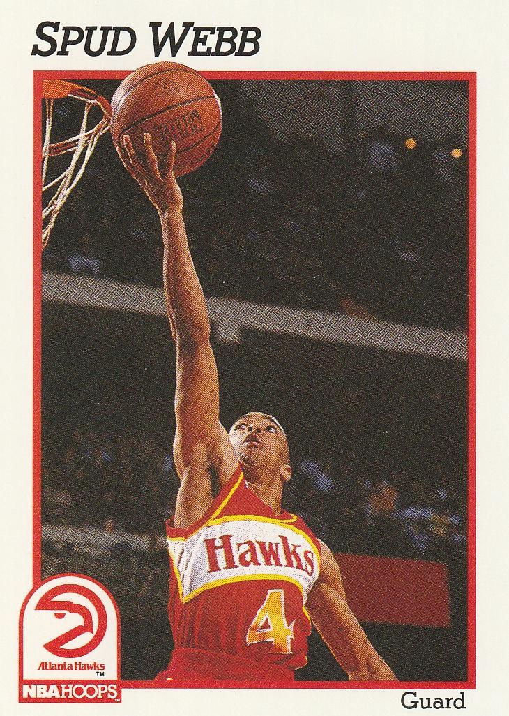 Spud Webb #6 1991 Hoops Basketball