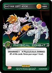 Saiyan Left Kick S83 Dragon Ball Z Premier Set