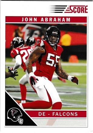 John Abraham #14 Football Cards 2011 Panini Score