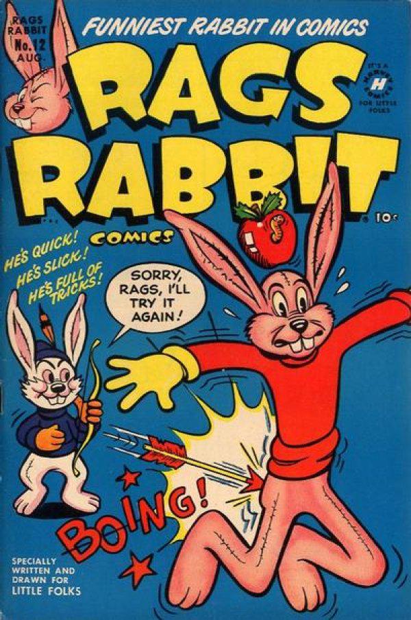 Rags Rabbit #12 (1951) Comic Books Rags Rabbit