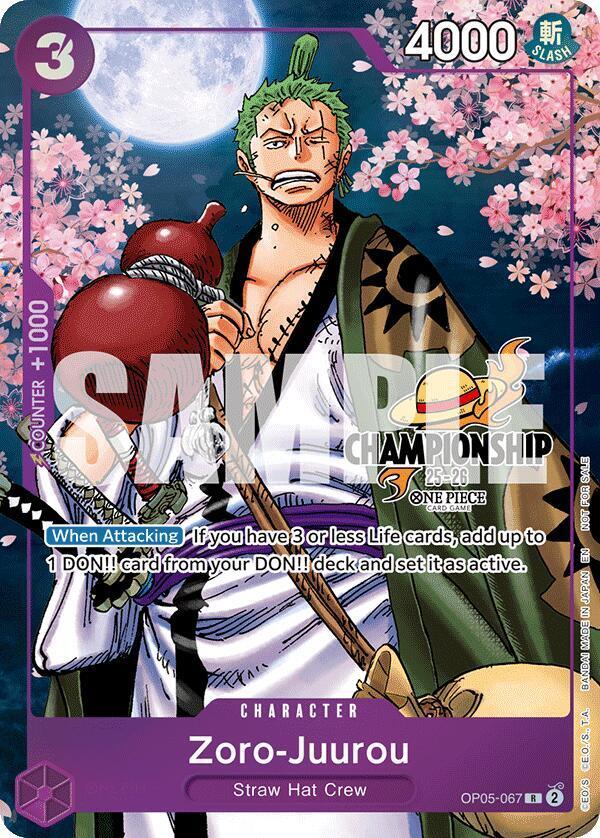 Zoro-Juurou [Championship 25-26 Finalist] OP05-067 Prices | One