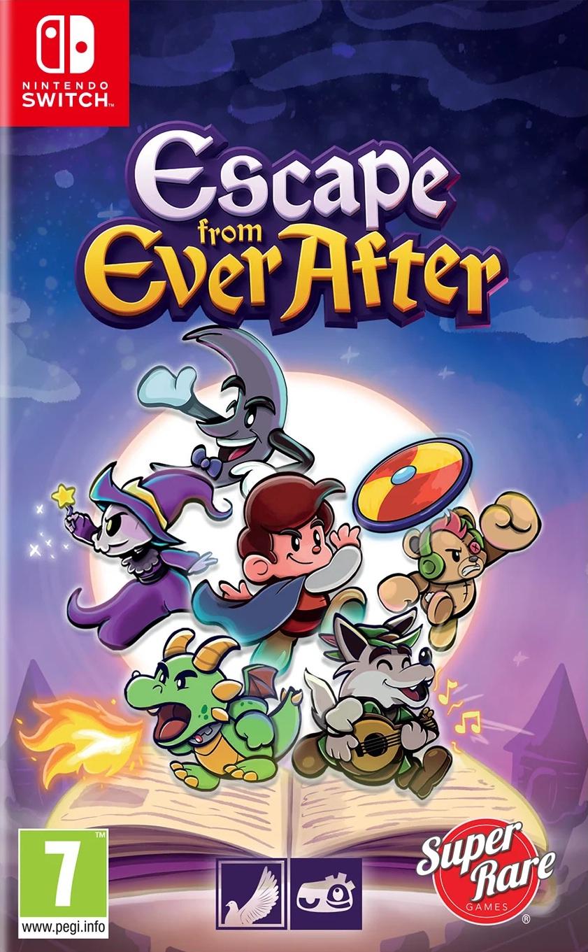 Carátula de Escape From Ever After para Switch (edición PAL España)