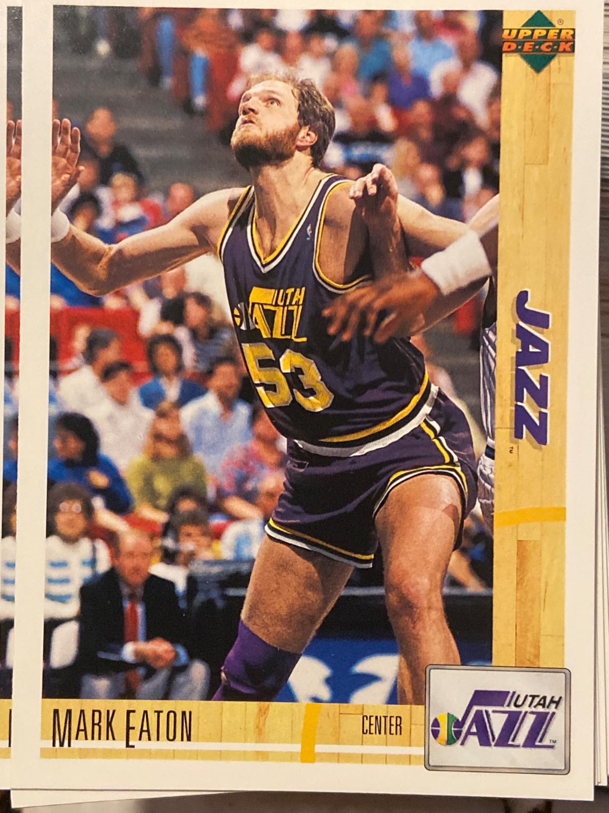 Mark Eaton #102 1991 Upper Deck International Basketball
