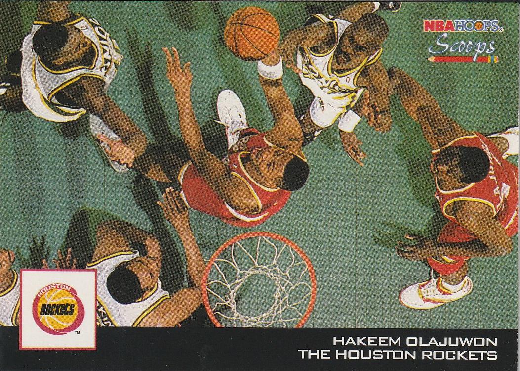 Hakeem Olajuwon #HS10 1993 Hoops Scoops Basketball